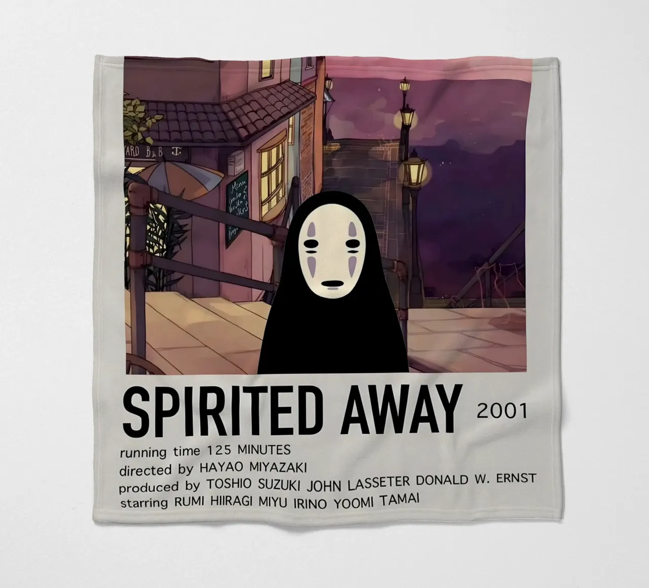 SPIRITED AWAY  2001 coperta in pile da Totoya
