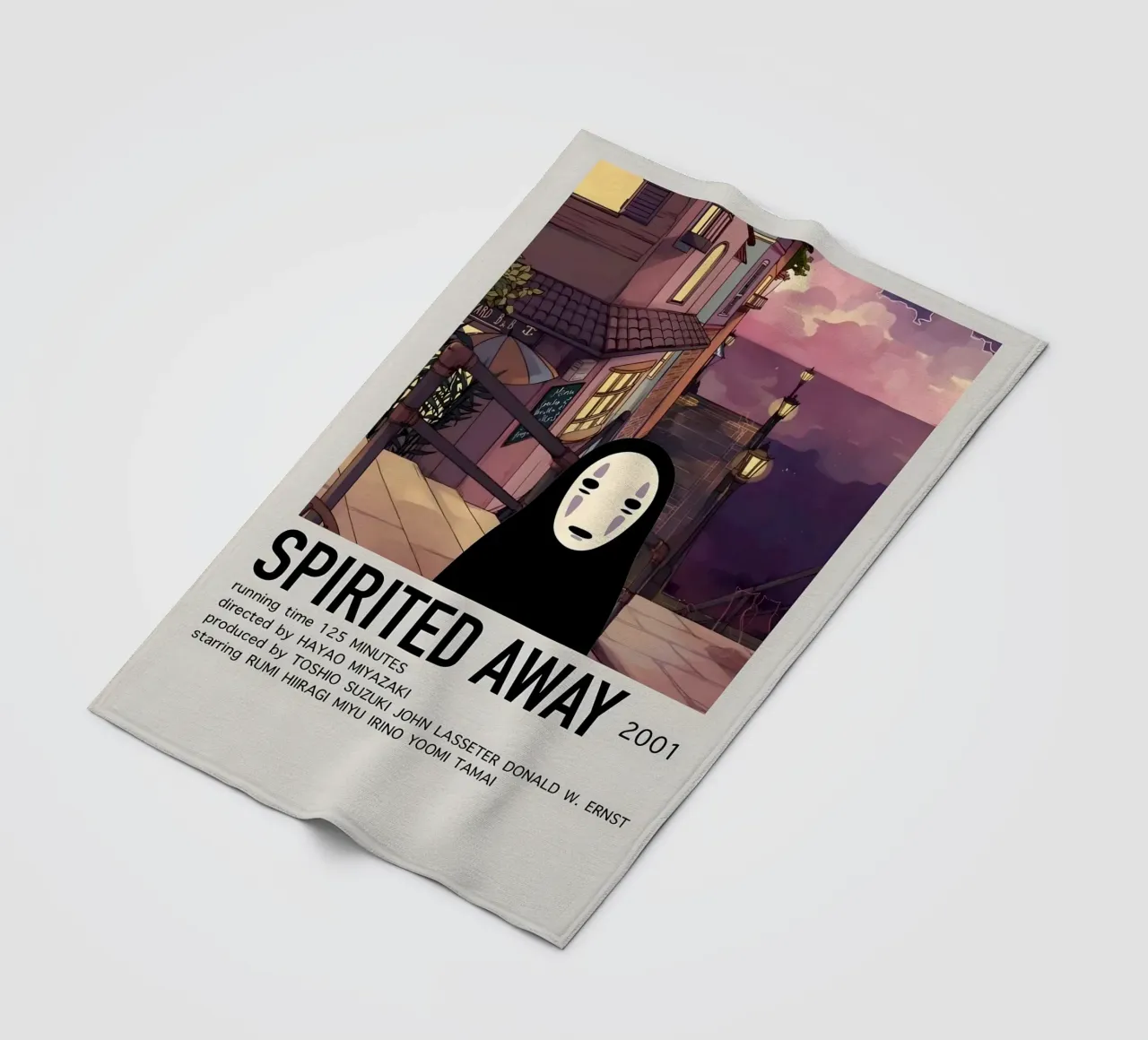 SPIRITED AWAY  2001 coperta in pile da Totoya