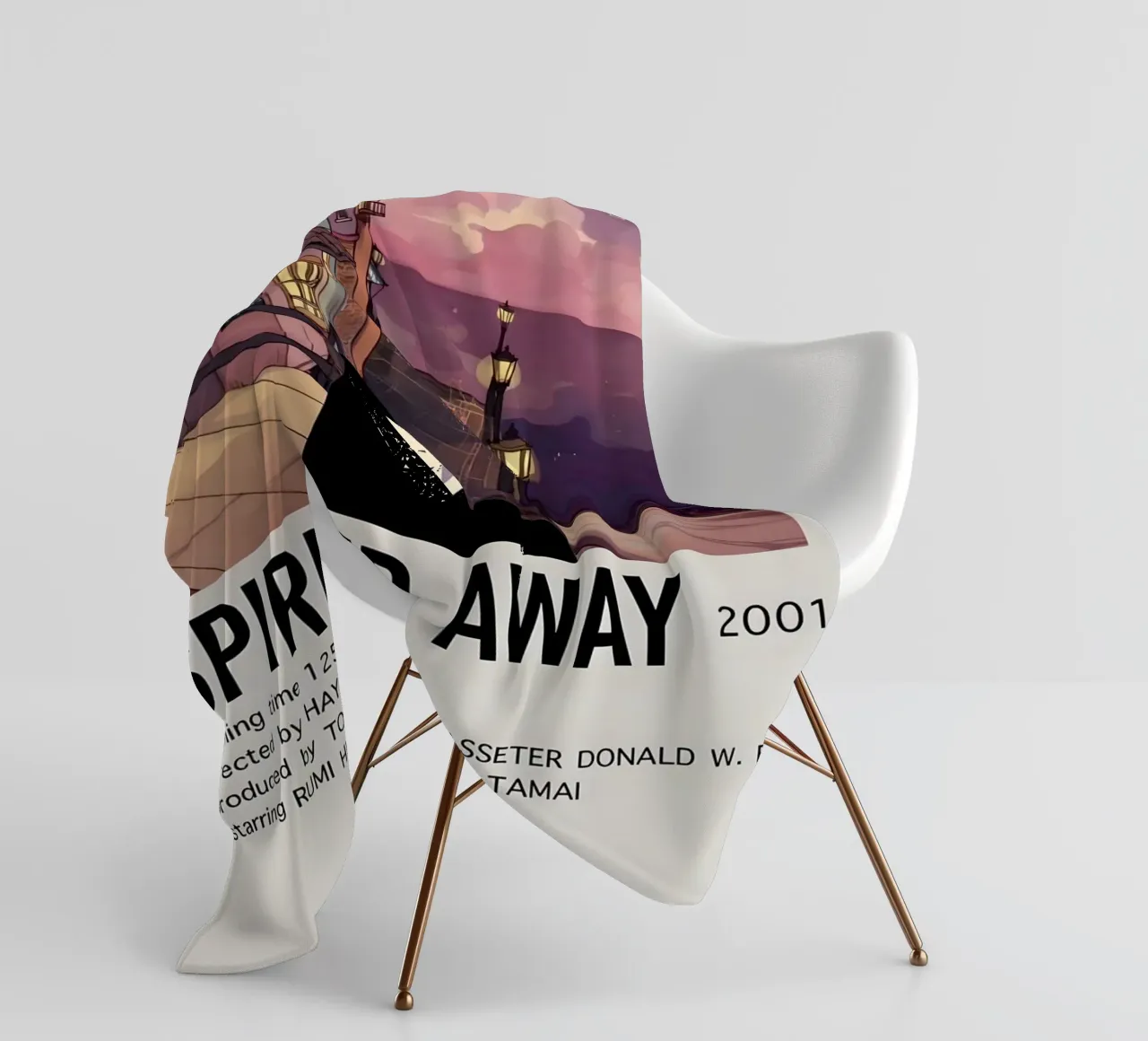 SPIRITED AWAY  2001 coperta in pile da Totoya