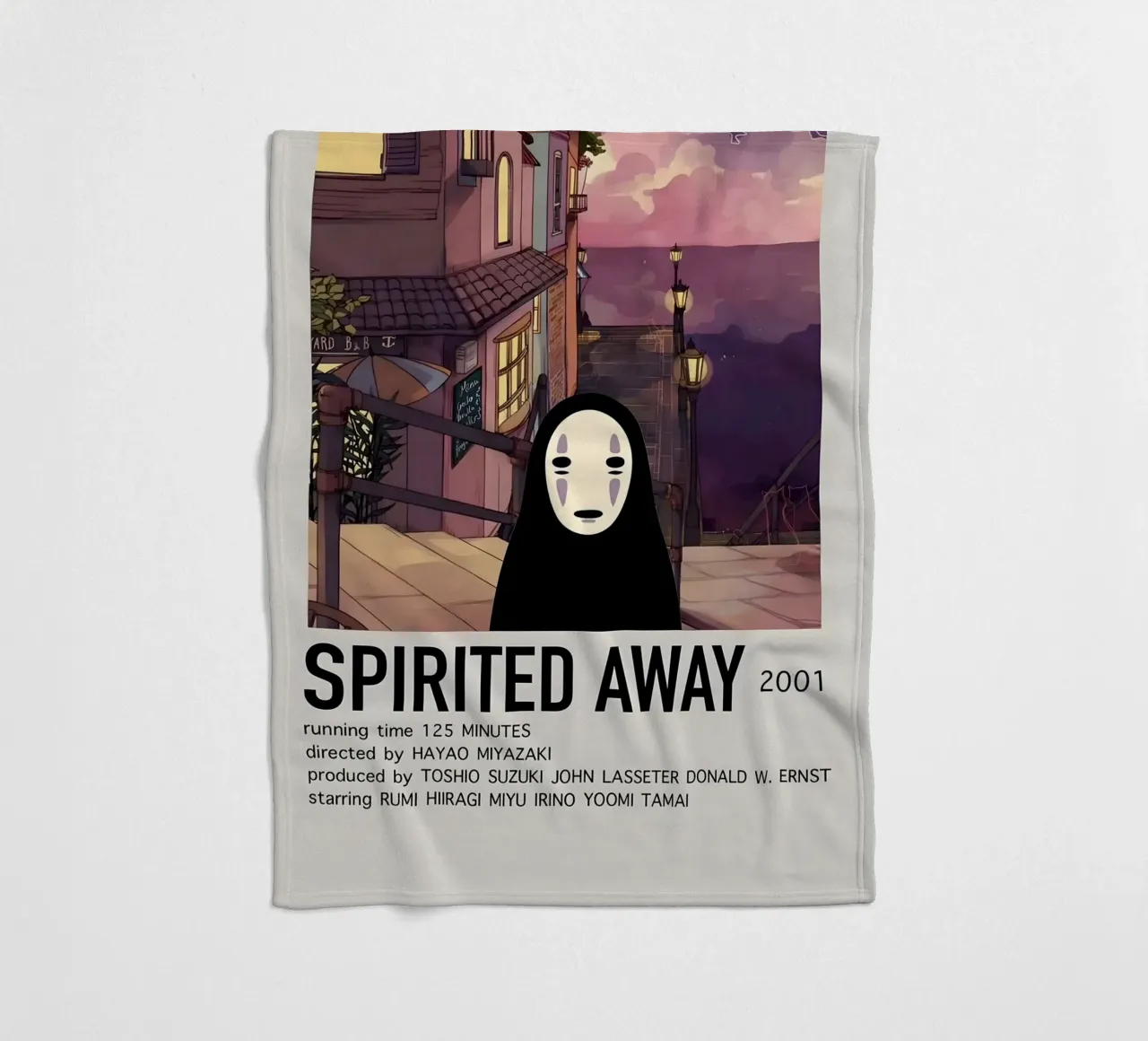 SPIRITED AWAY  2001 coperta in pile da Totoya