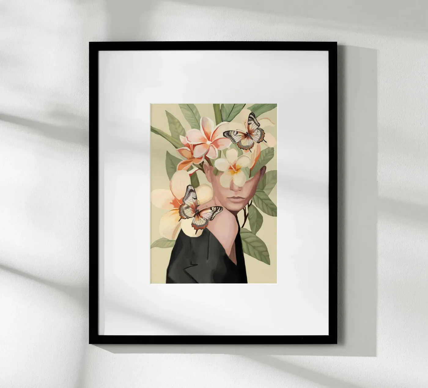 Pink Bloom poster by Nadjaa