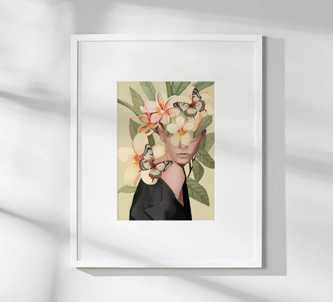 Pink Bloom poster by Nadjaa