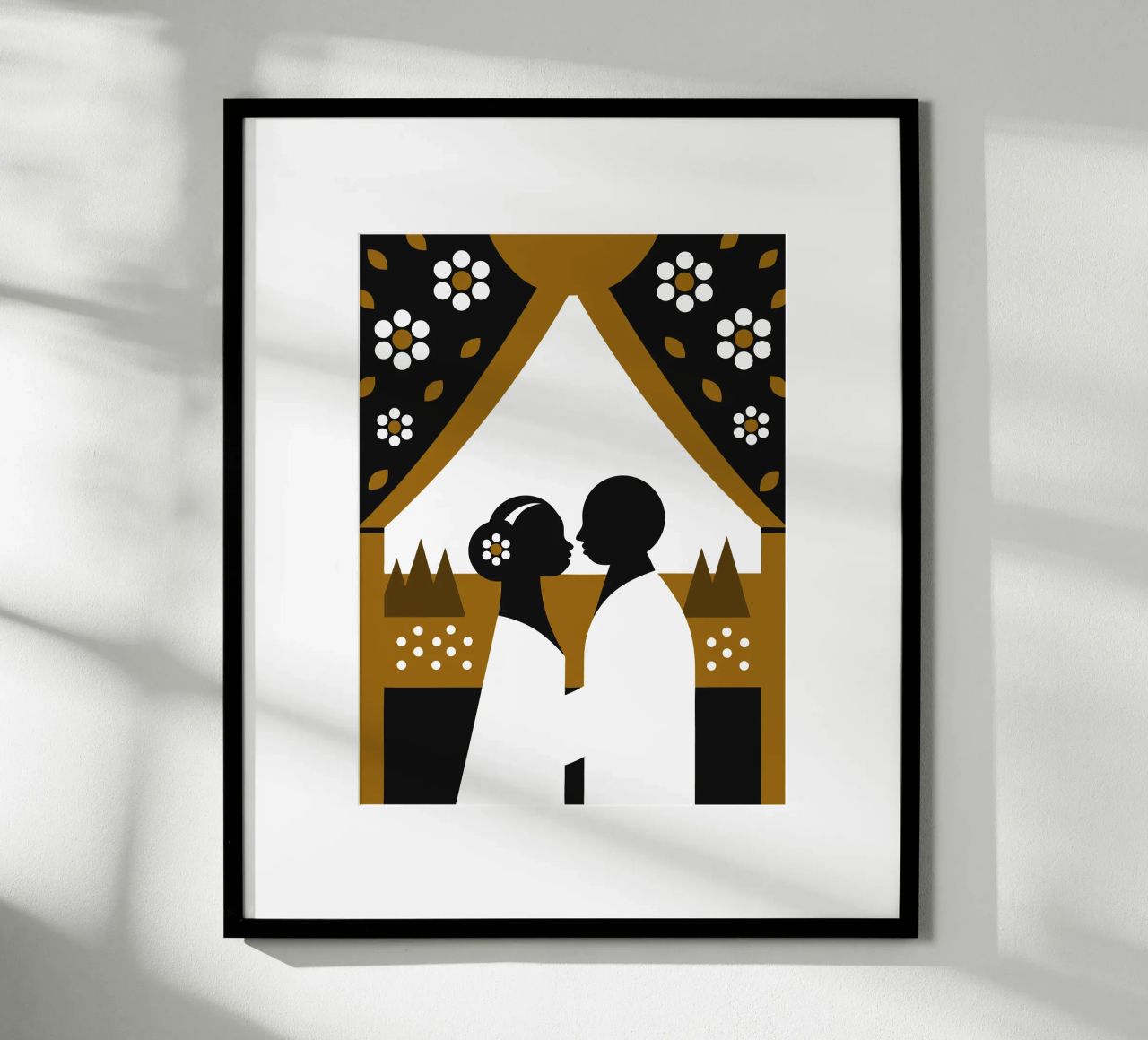 Two Romantic Couples poster by LOOK DIFFERENT