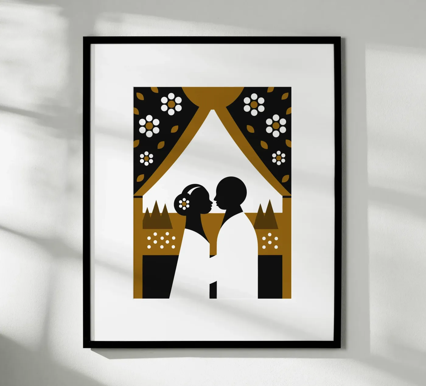 Two Romantic Couples poster by LOOK DIFFERENT