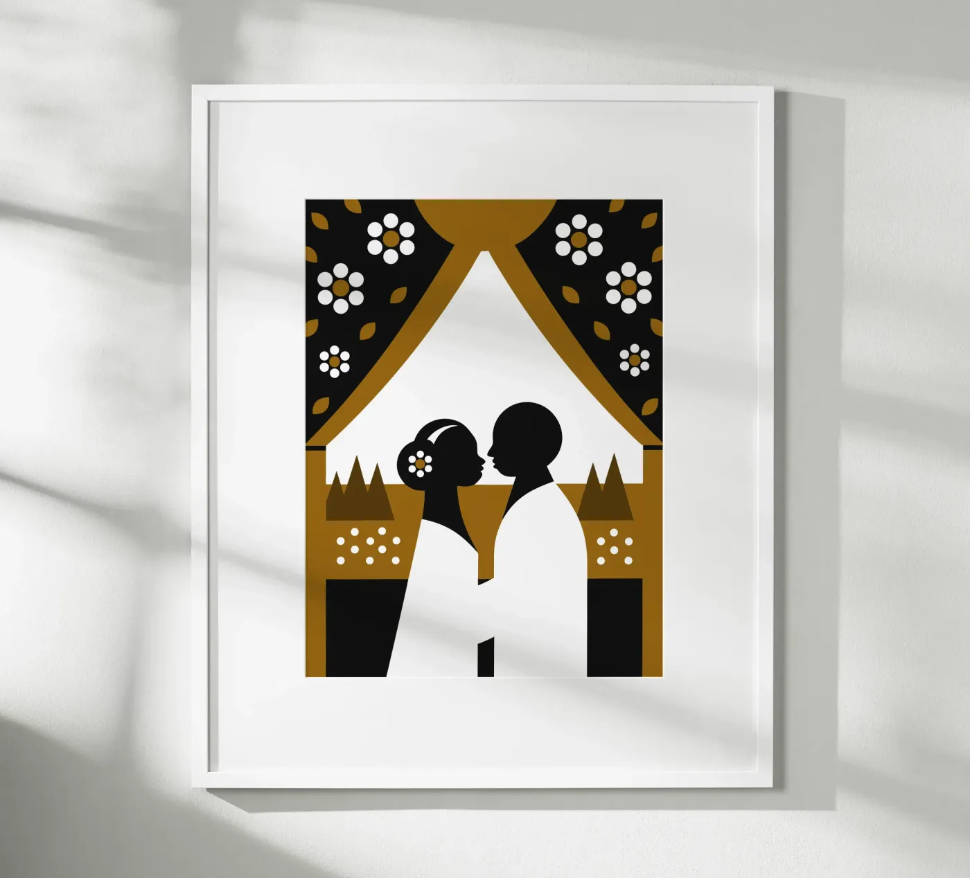 Two Romantic Couples poster by LOOK DIFFERENT