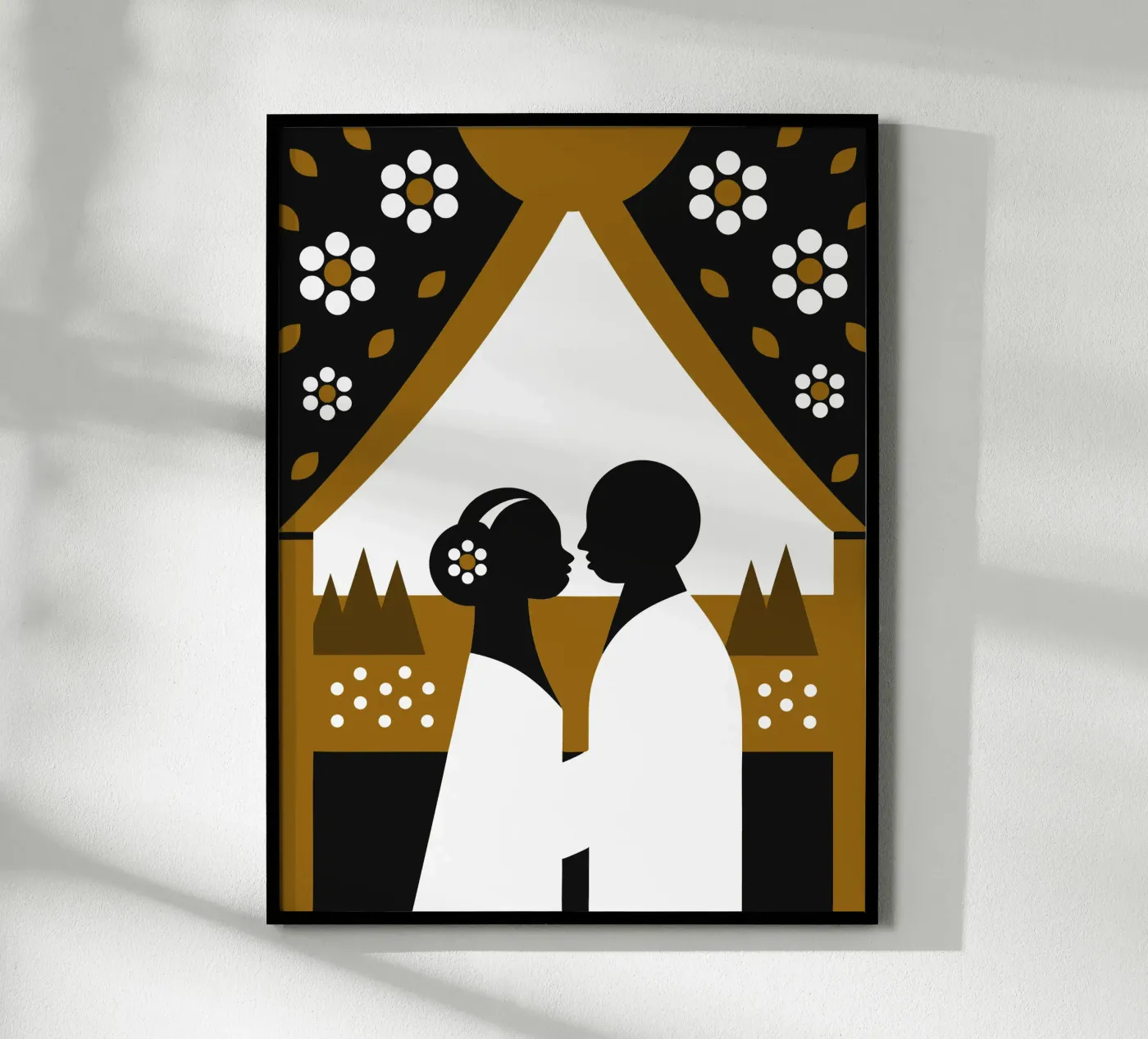 Two Romantic Couples poster by LOOK DIFFERENT