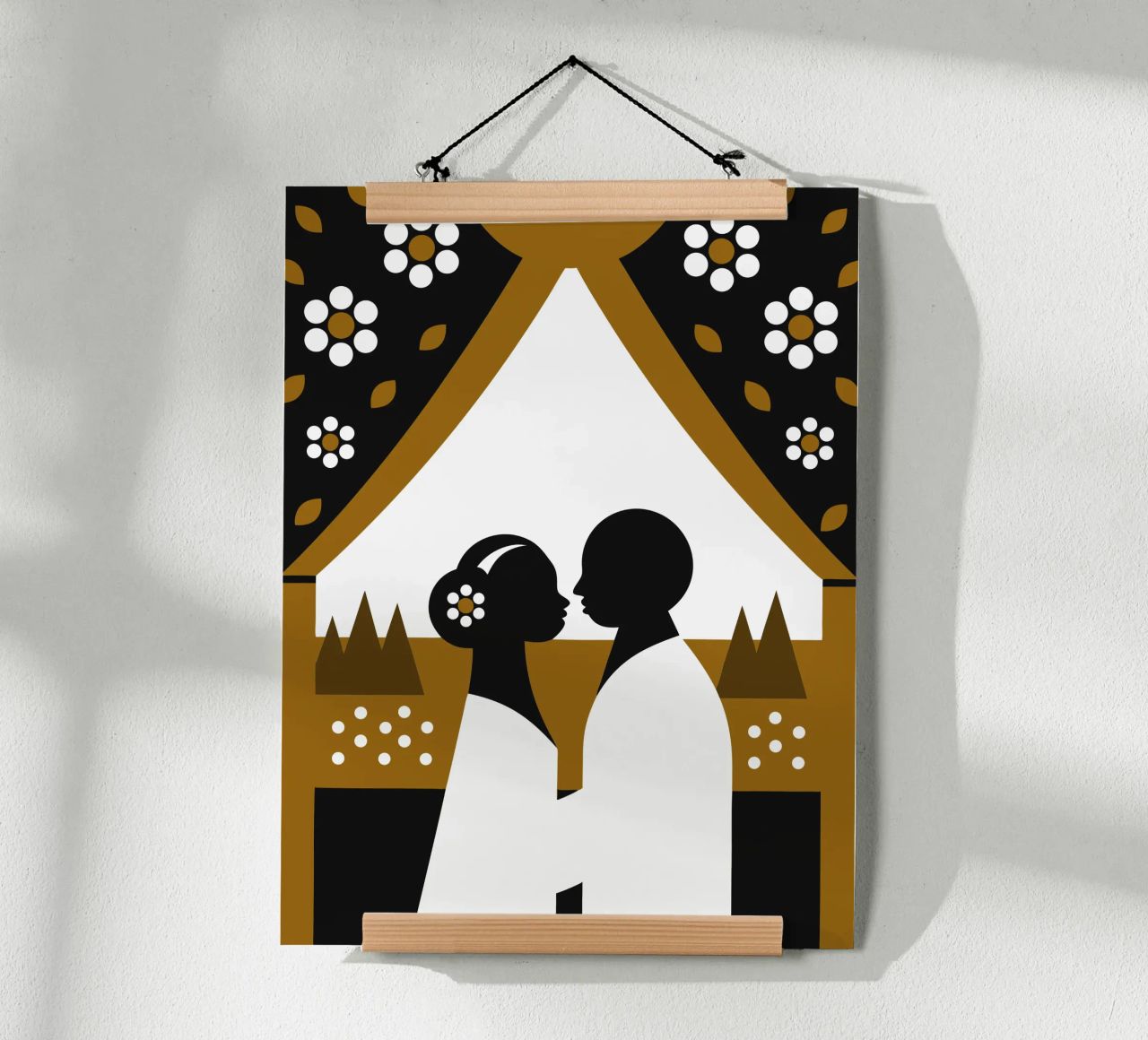 Two Romantic Couples poster by LOOK DIFFERENT