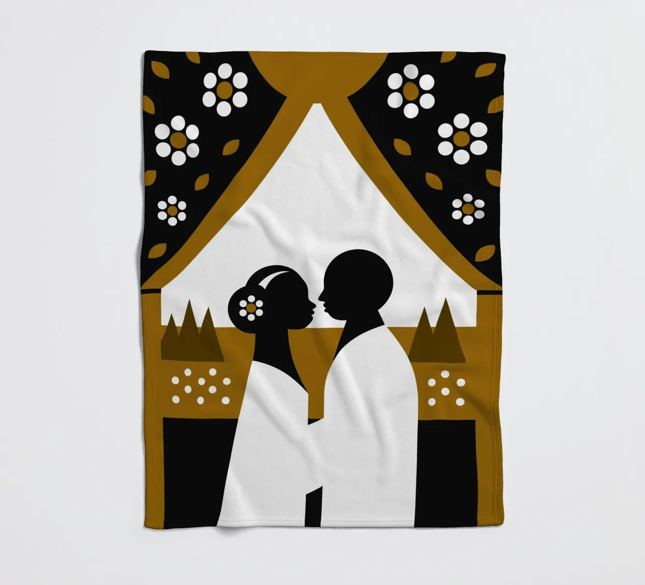 Due coppie romantiche coperta in pile da LOOK DIFFERENT
