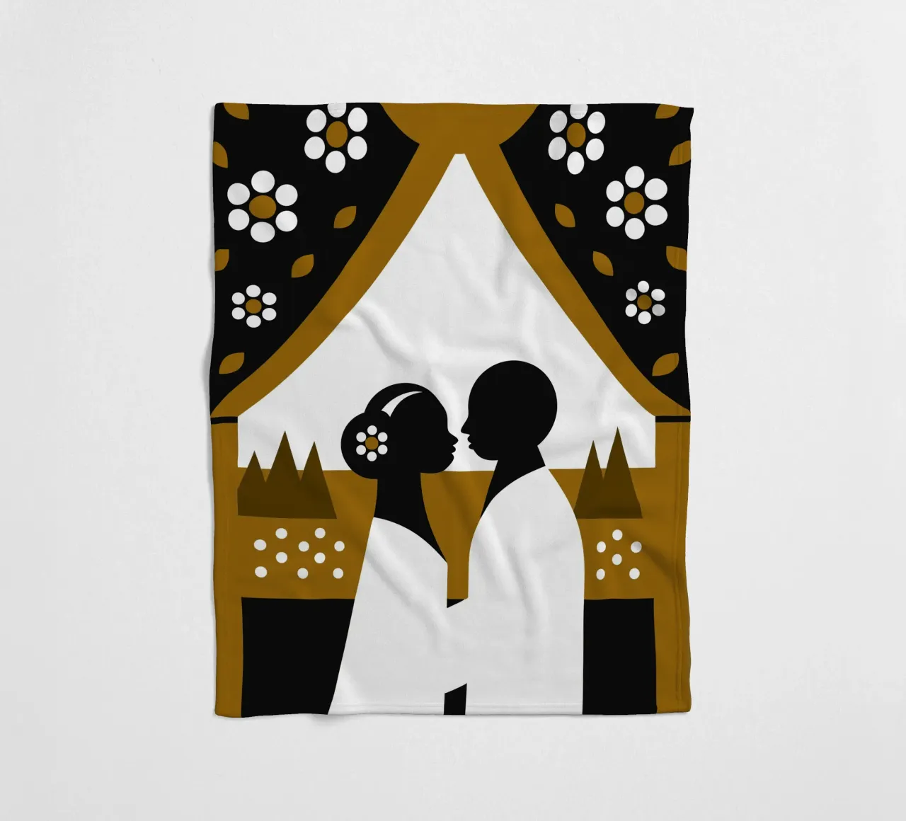 Due coppie romantiche coperta in pile da LOOK DIFFERENT
