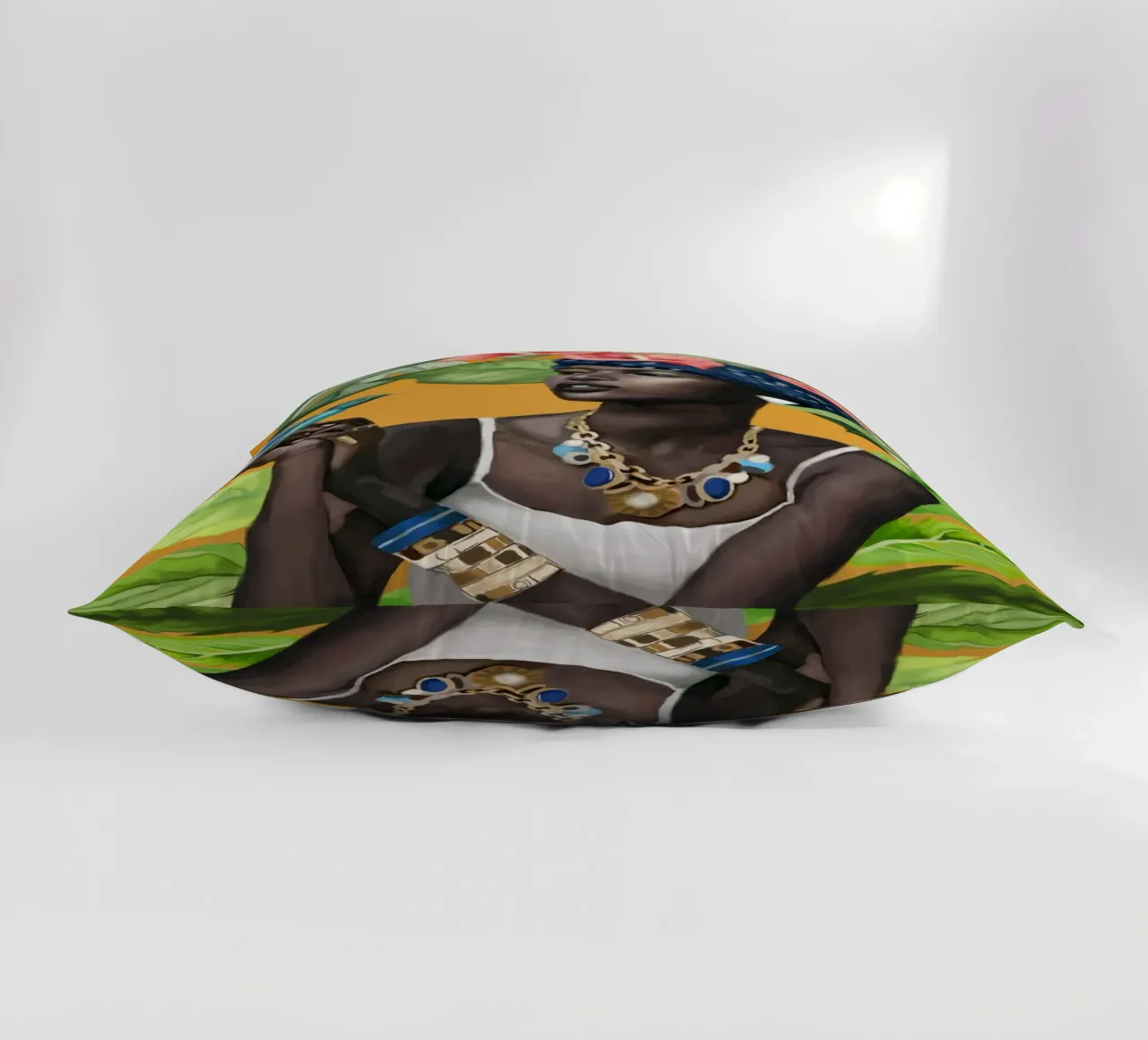 Tropic Breeze decorative cushion by Nadjaa