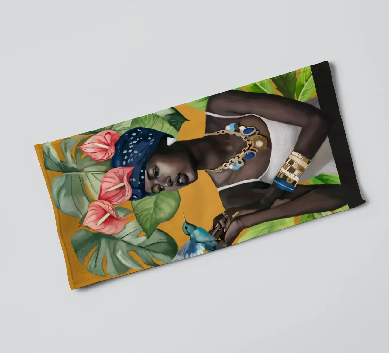 Tropic Breeze towel by Nadjaa