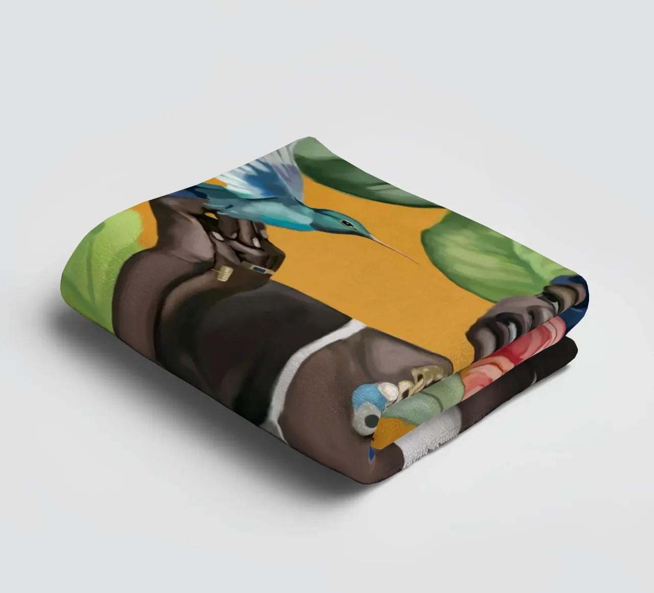 Tropic Breeze towel by Nadjaa