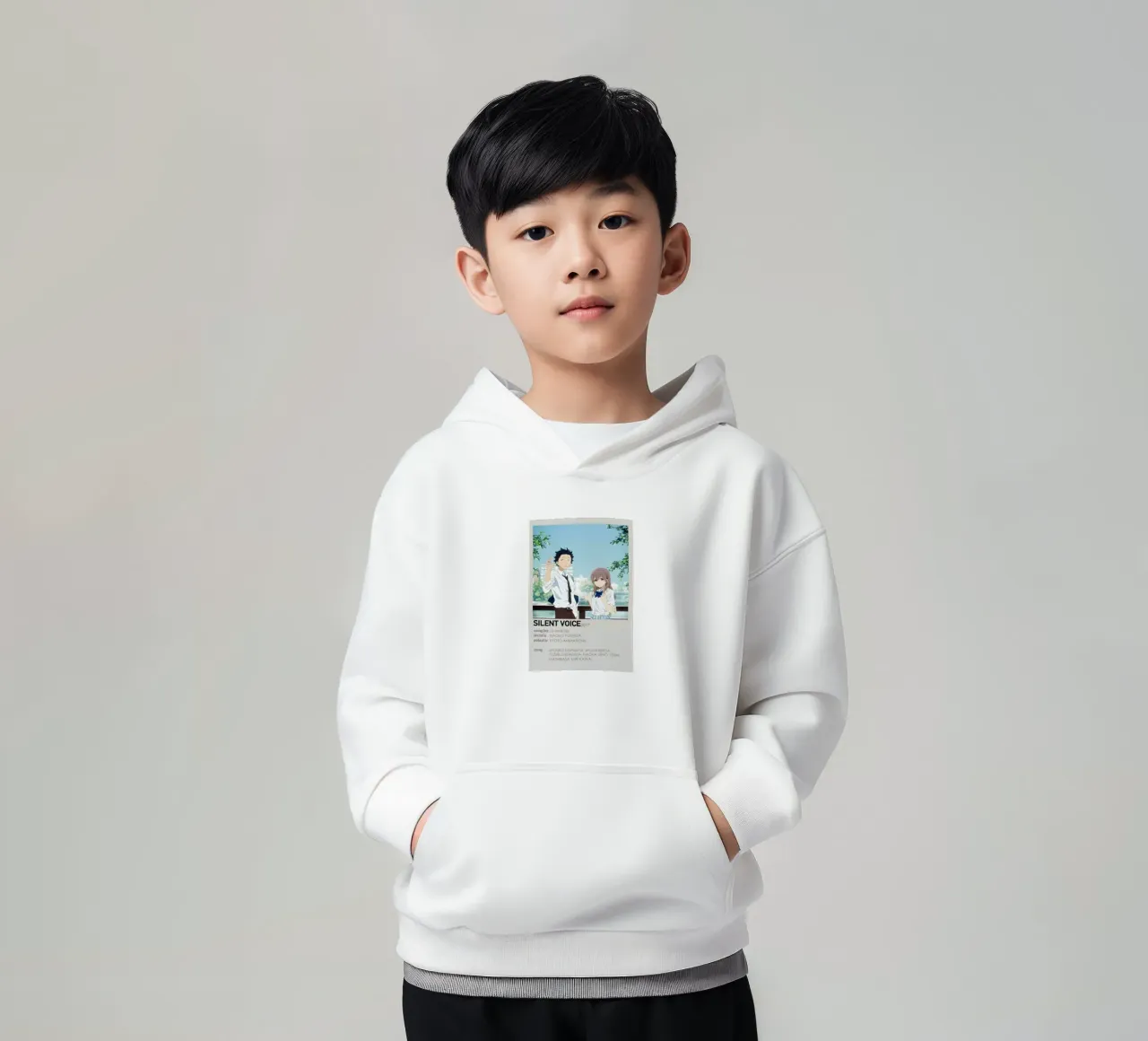 SILENT VOICE 2017 kids hoodie by Totoya
