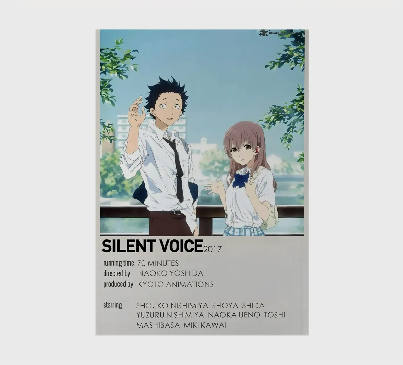 SILENT VOICE 2017 notebook by Totoya