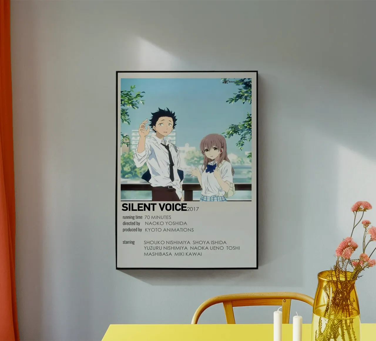 SILENT VOICE 2017 plexiglass da Totoya