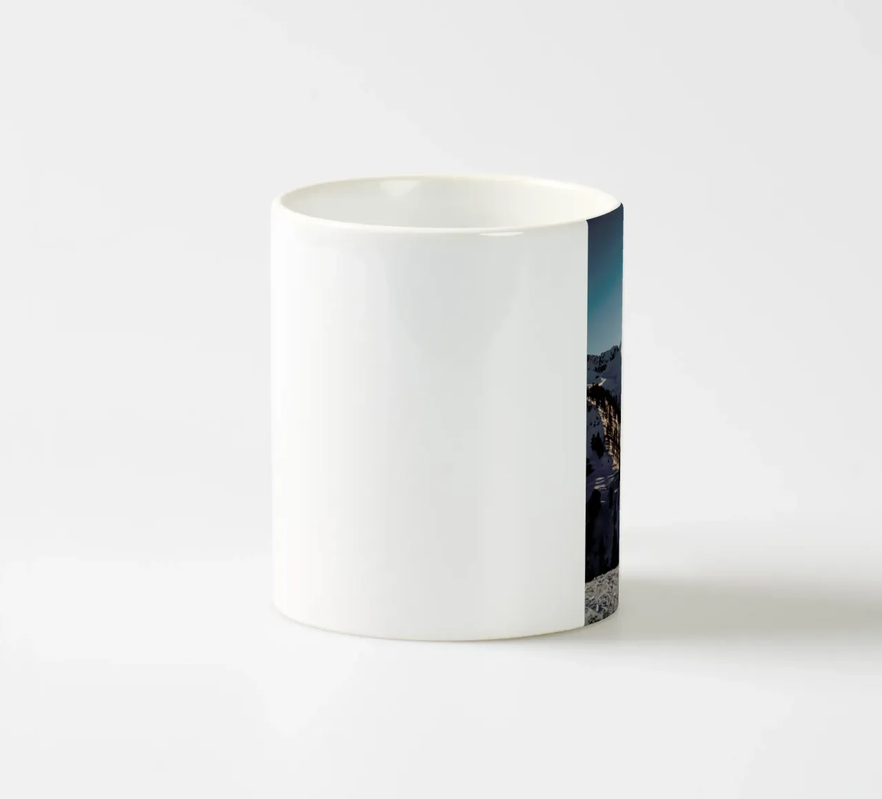 Sundown in Austria tazza in ceramica da Sebastian Hilgetag