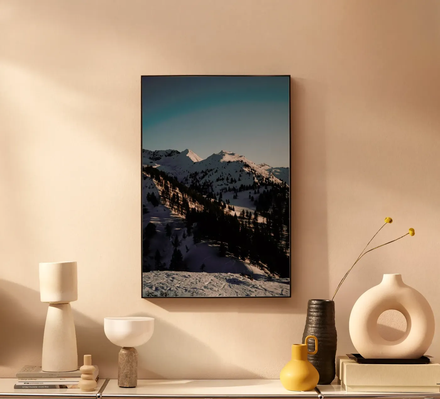 Sundown in Austria plexiglass da Sebastian Hilgetag