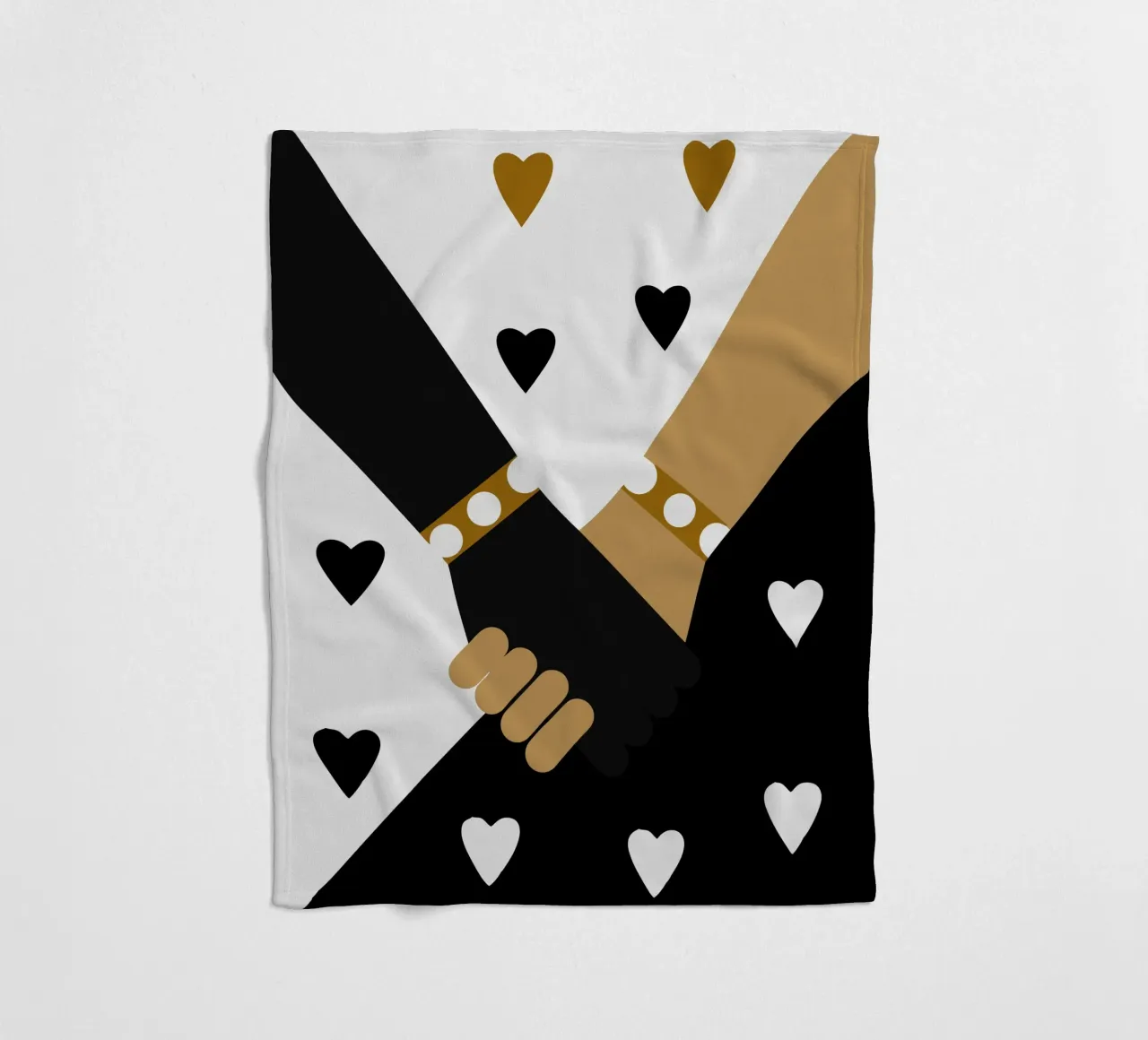 Impugnatura a mano coperta in pile da LOOK DIFFERENT