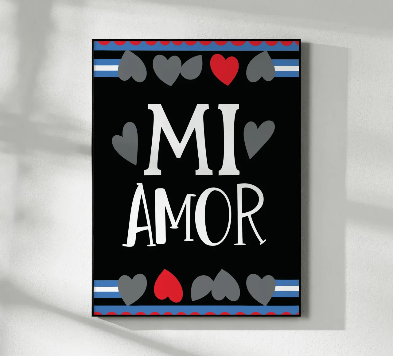 Mi Amor plexiglass da LOOK DIFFERENT