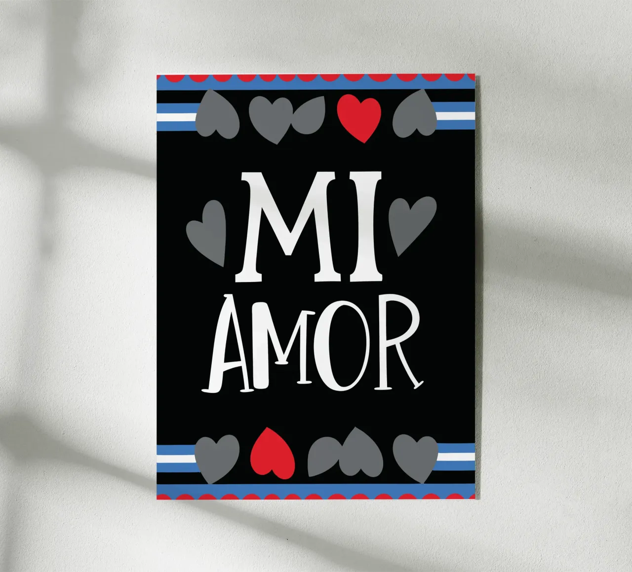 Mi Amor plexiglass da LOOK DIFFERENT