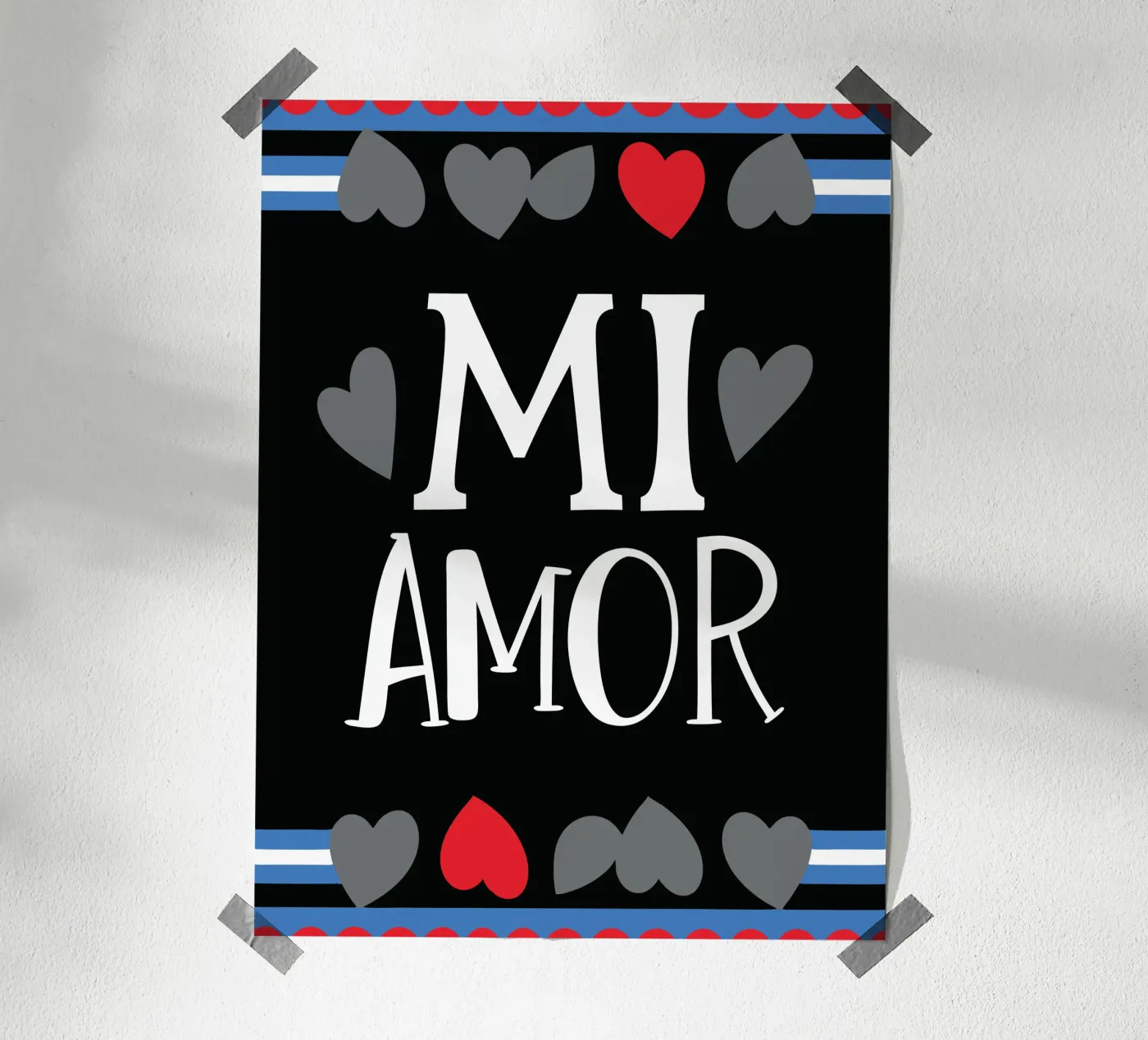 Mi Amor poster da LOOK DIFFERENT