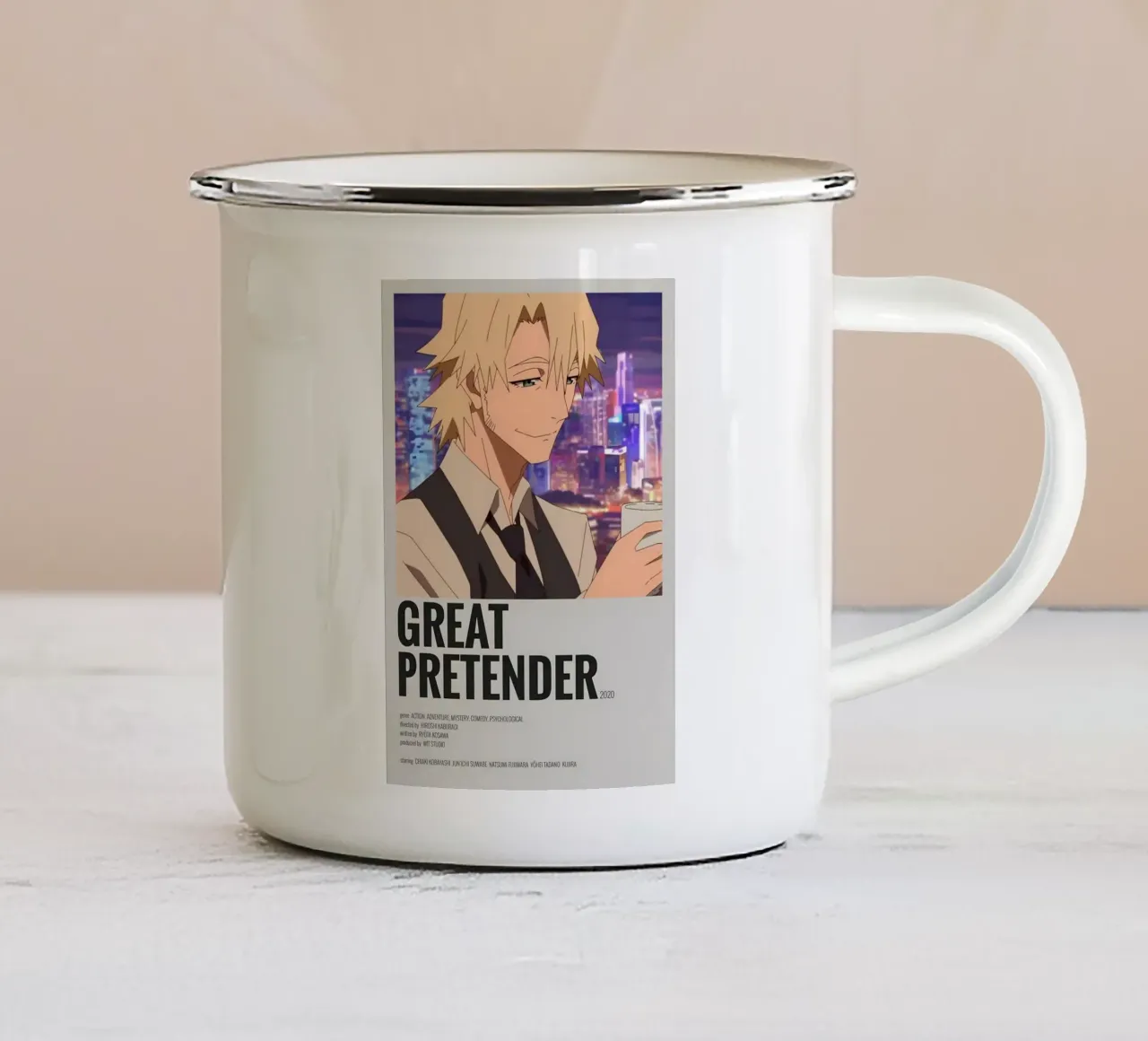 GREAT PRETENDER 2020 tazza in smalto da Totoya