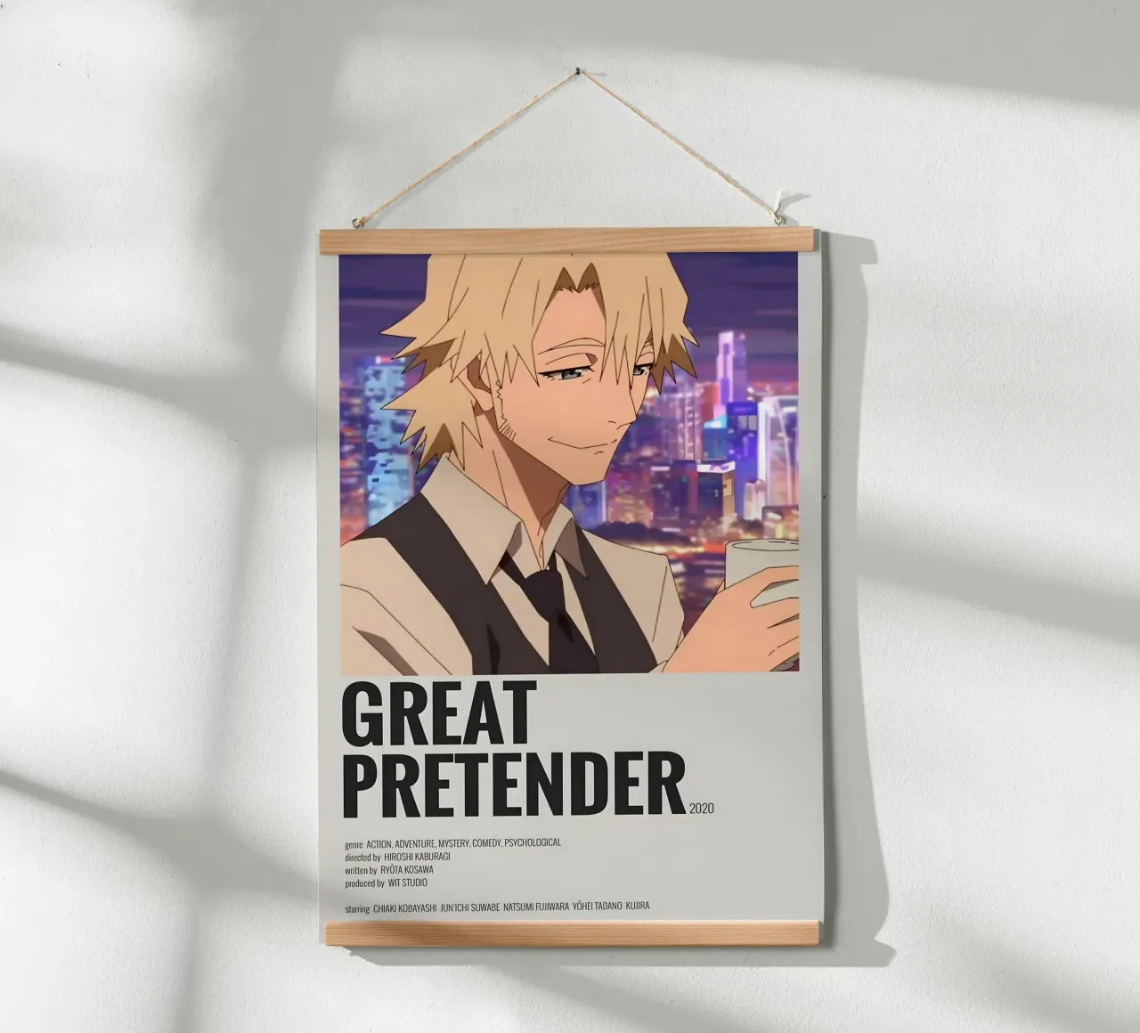 GREAT PRETENDER 2020 poster con telaio in plastica da Totoya