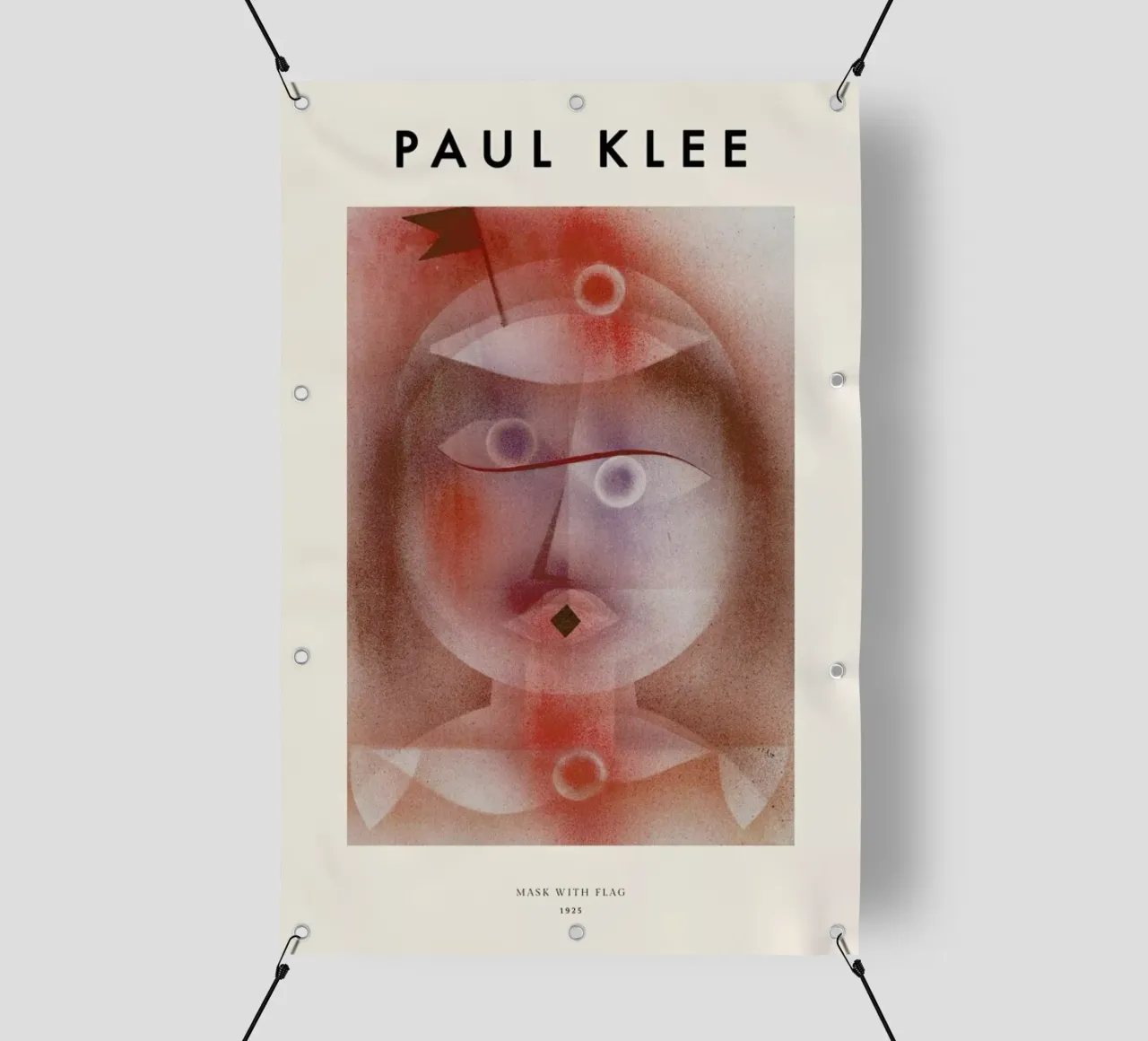 Klee - Mask with Flag telo in pvc da ARTOTHEK