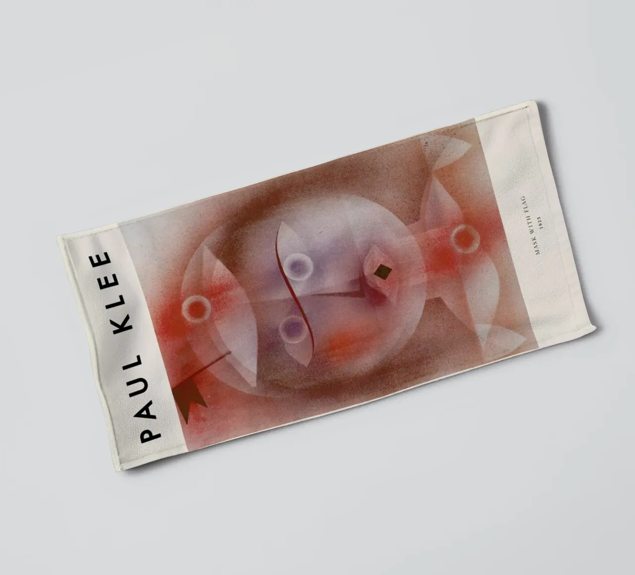 Klee - Mask with Flag asciugamano da bagno da ARTOTHEK