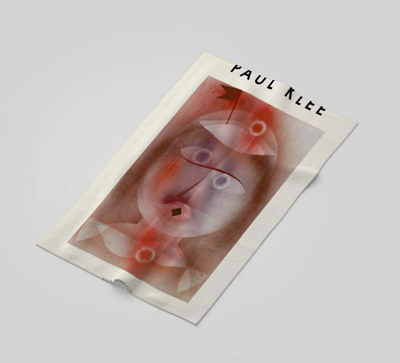 Klee - Mask with Flag telo mare da ARTOTHEK