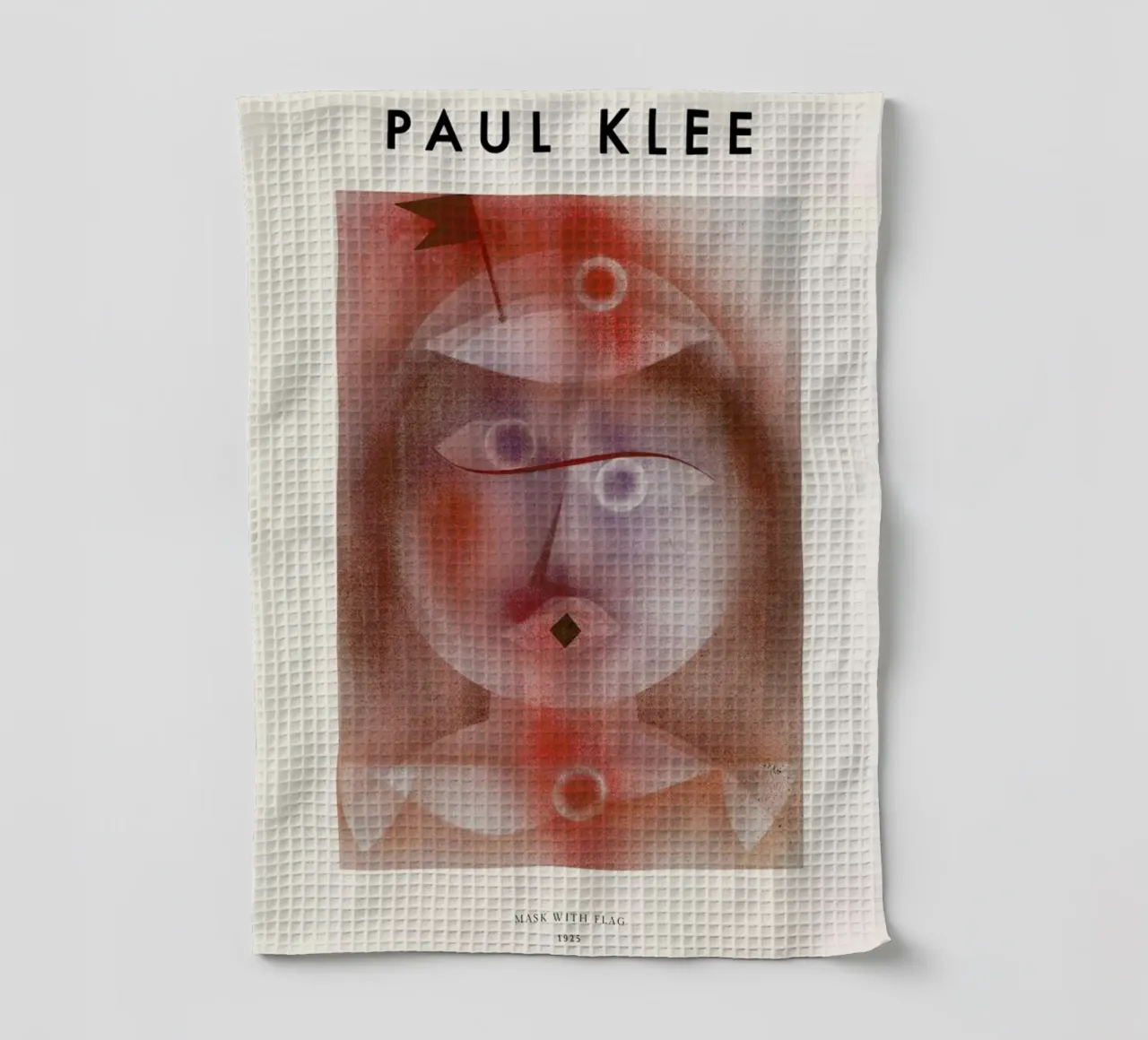 Klee - Mask with Flag canovaccio da cucina da ARTOTHEK