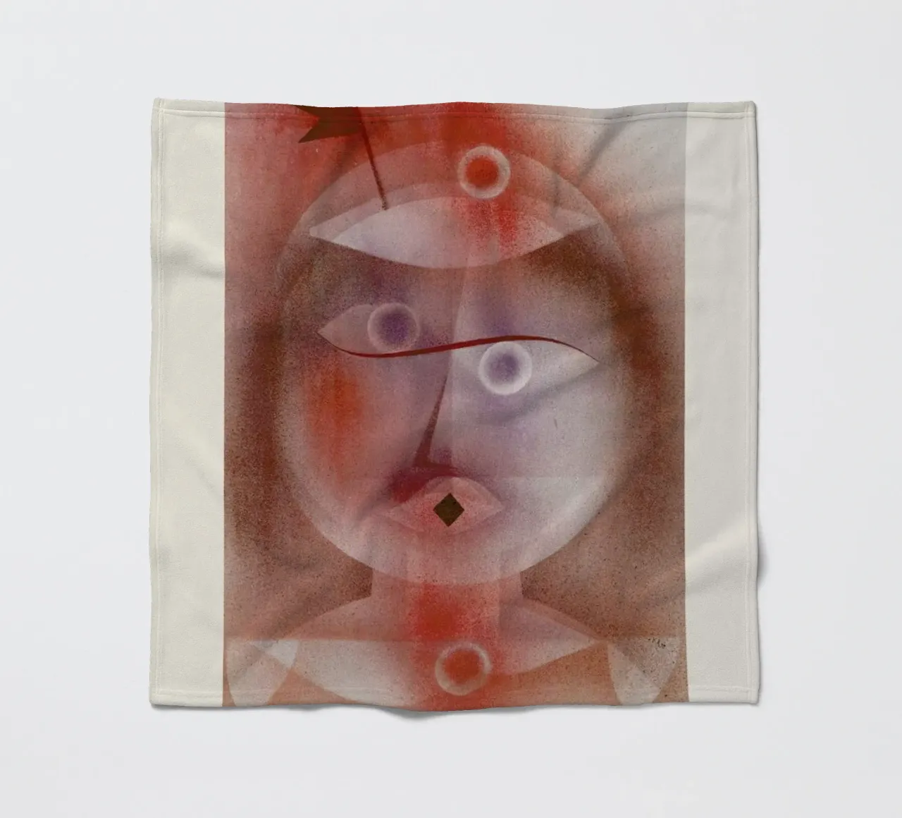 Klee - Mask with Flag coperta in pile da ARTOTHEK