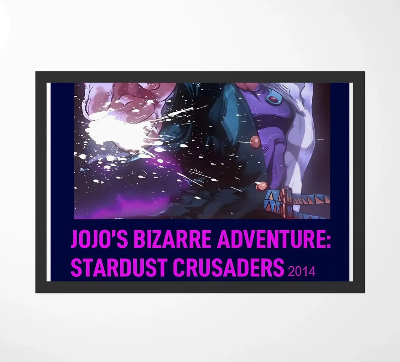 JOJO'S BIZARRE ADVENTURE STARDUST CRUSADERS 2014 zerbino da Totoya