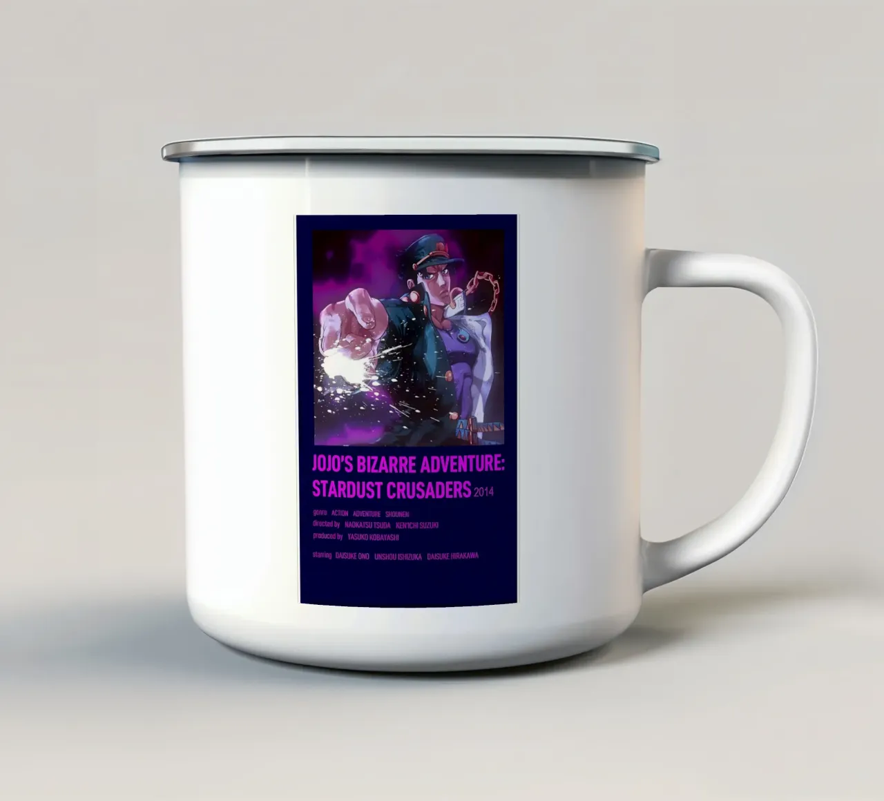JOJO'S BIZARRE ADVENTURE STARDUST CRUSADERS 2014 tazza in smalto da Totoya