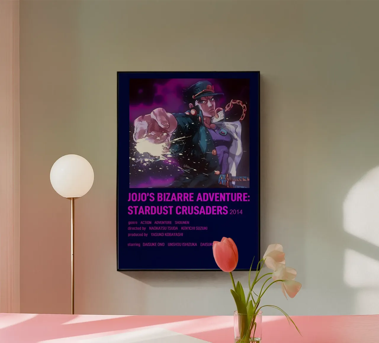 JOJO'S BIZARRE ADVENTURE STARDUST CRUSADERS 2014 plexiglass da Totoya