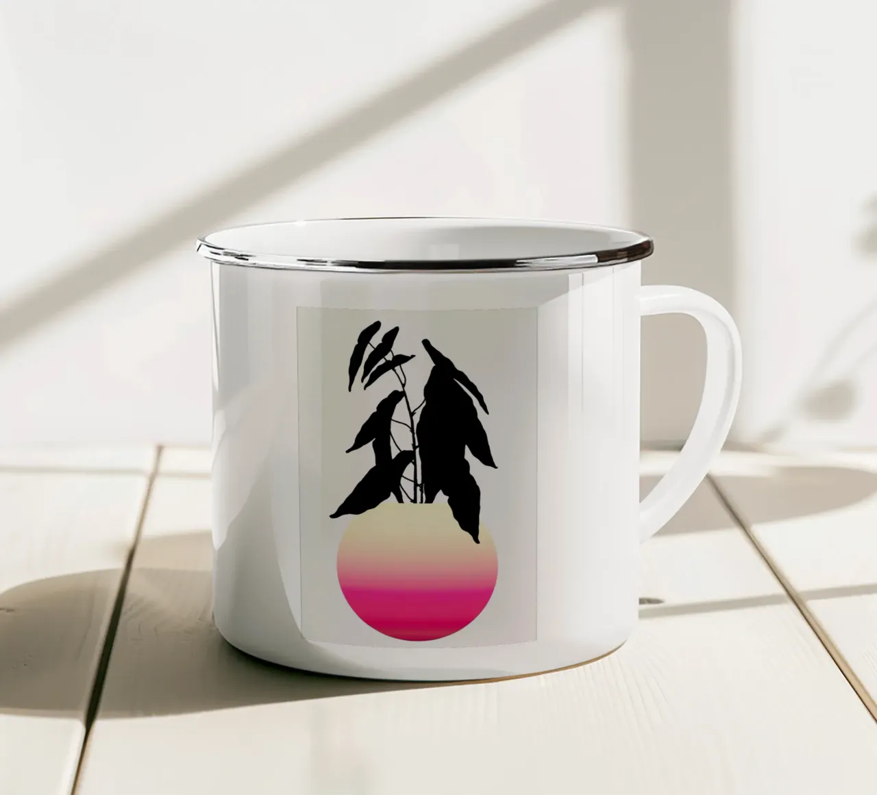 Agony tazza in smalto da Kubistika