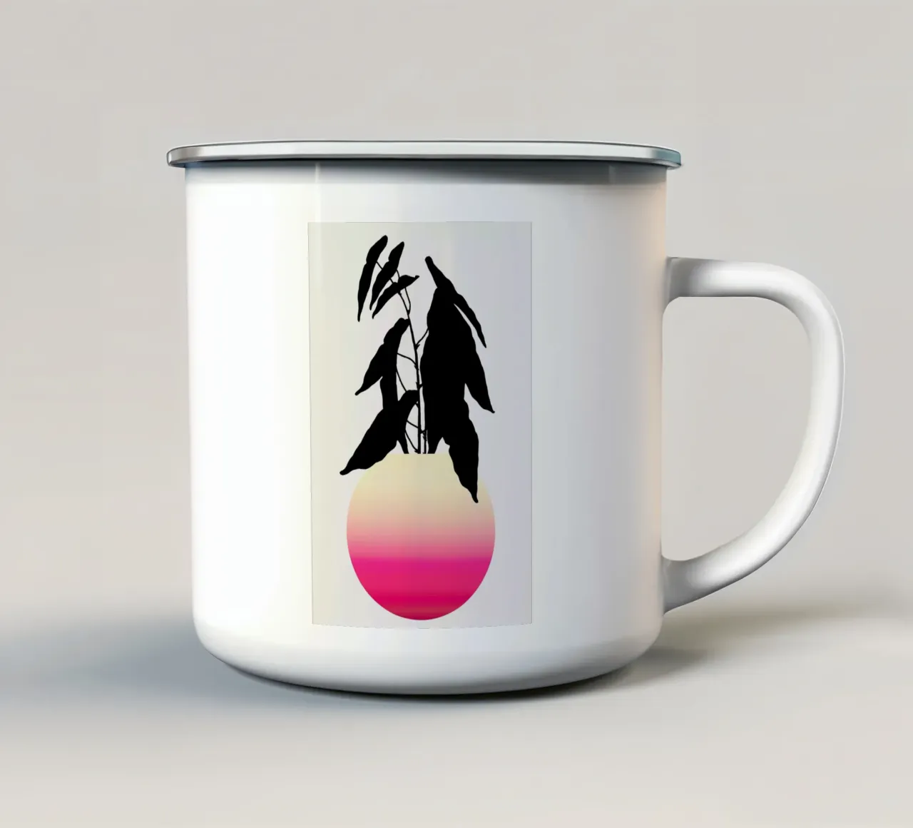 Agony tazza in smalto da Kubistika