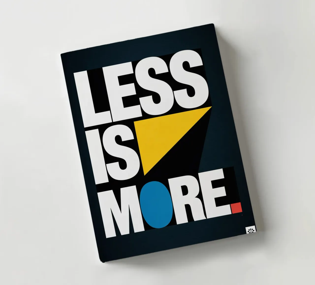 Less is more notebook by RJ Peterson