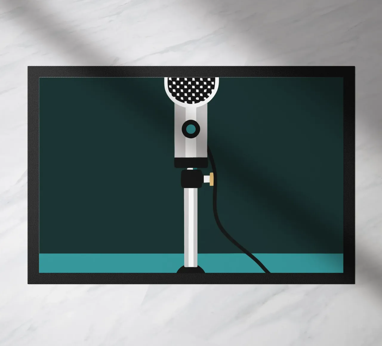 Zangmicrofoon deurmat van LOOK DIFFERENT