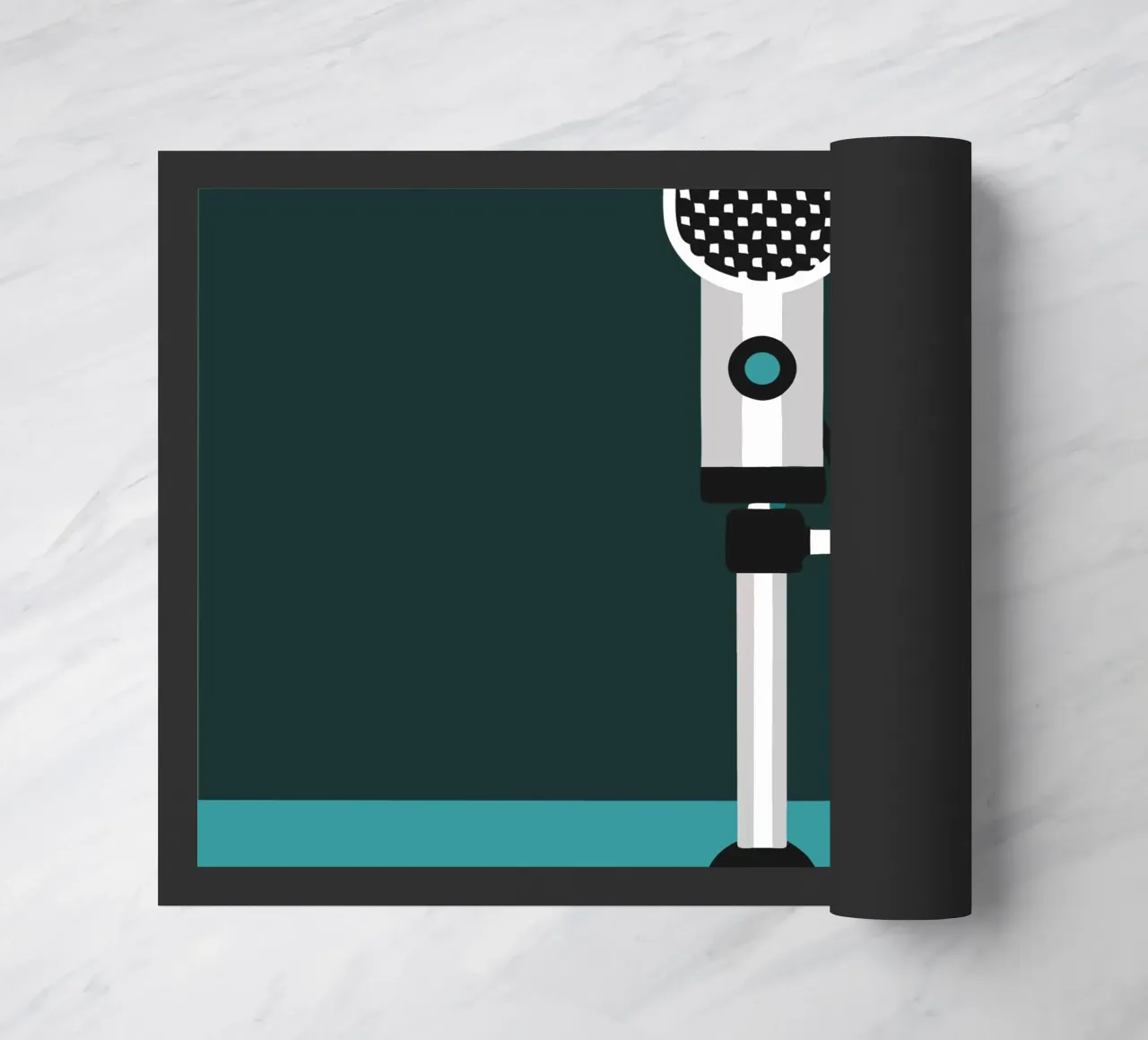 Zangmicrofoon deurmat van LOOK DIFFERENT