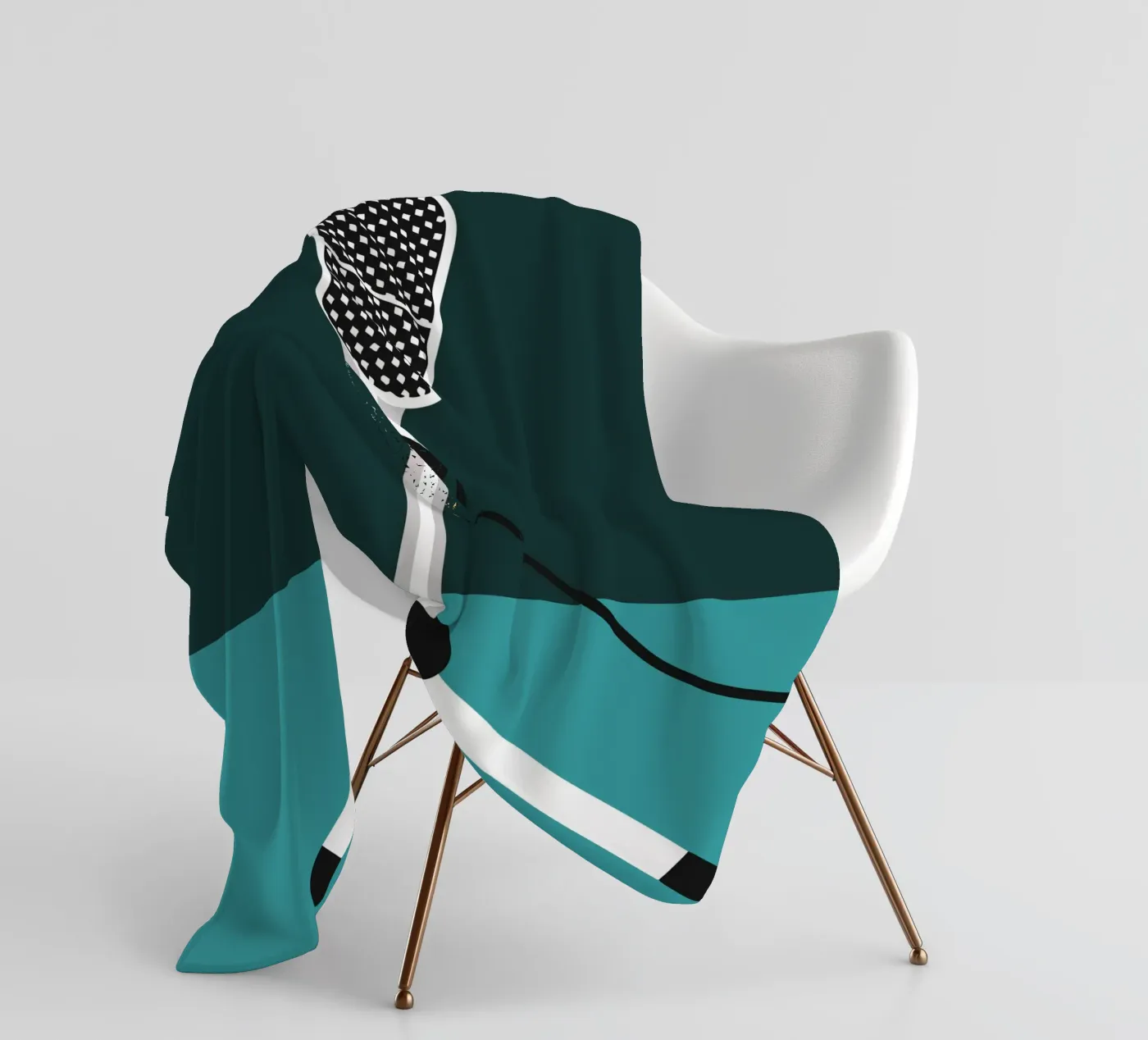 Zangmicrofoon fleecedeken van LOOK DIFFERENT