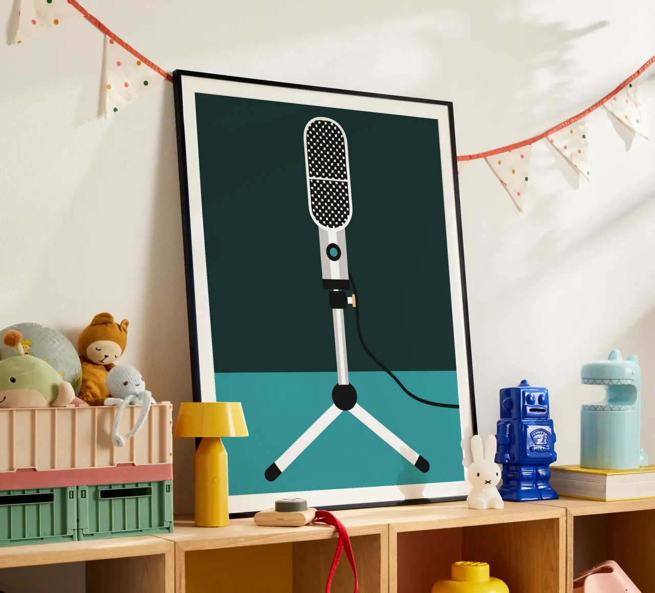 Microfono per il canto poster da LOOK DIFFERENT