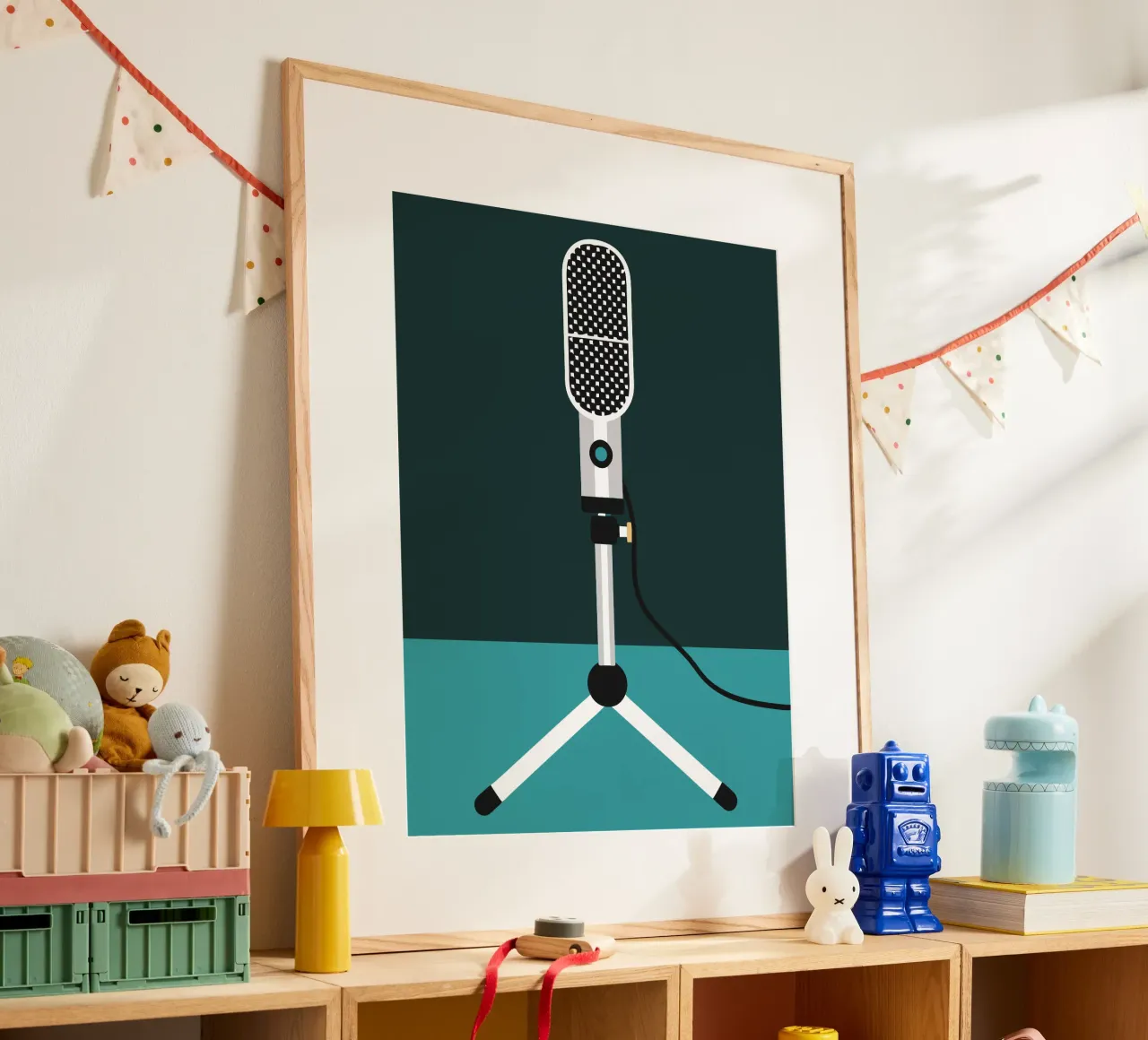 Microfono per il canto poster da LOOK DIFFERENT