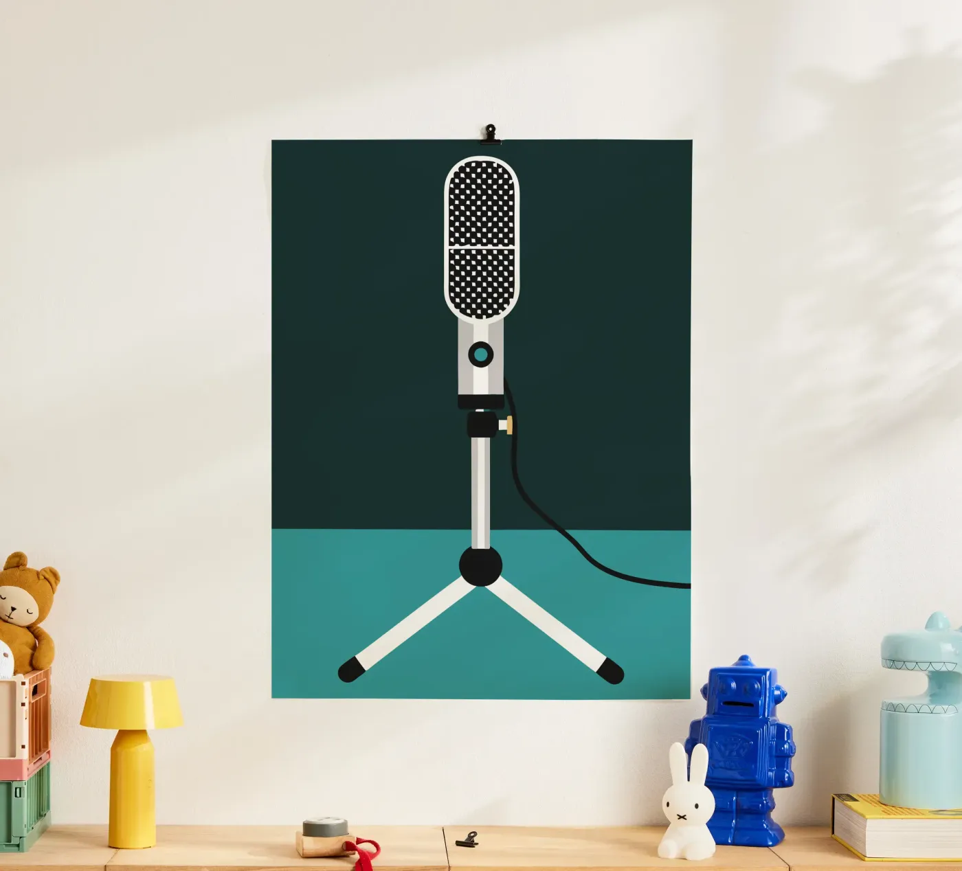 Zangmicrofoon poster van LOOK DIFFERENT
