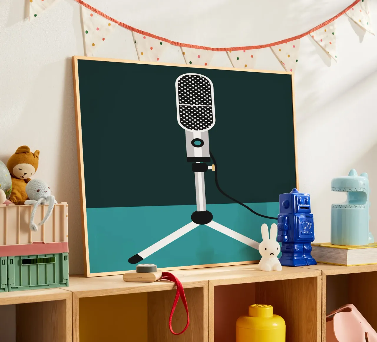 Microfono per il canto poster da LOOK DIFFERENT