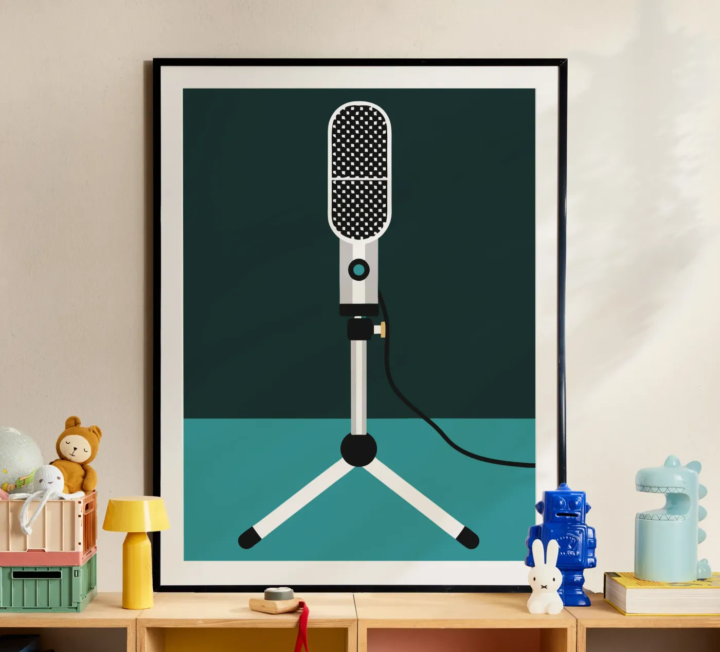 Zangmicrofoon poster van LOOK DIFFERENT