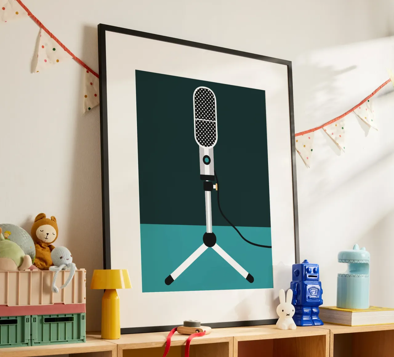 Microfono per il canto poster da LOOK DIFFERENT