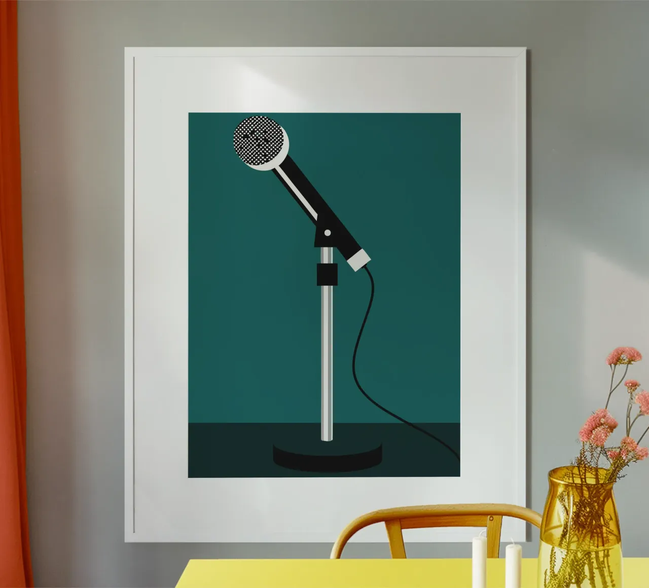 Singing Microphone hahnemühle by LOOK DIFFERENT