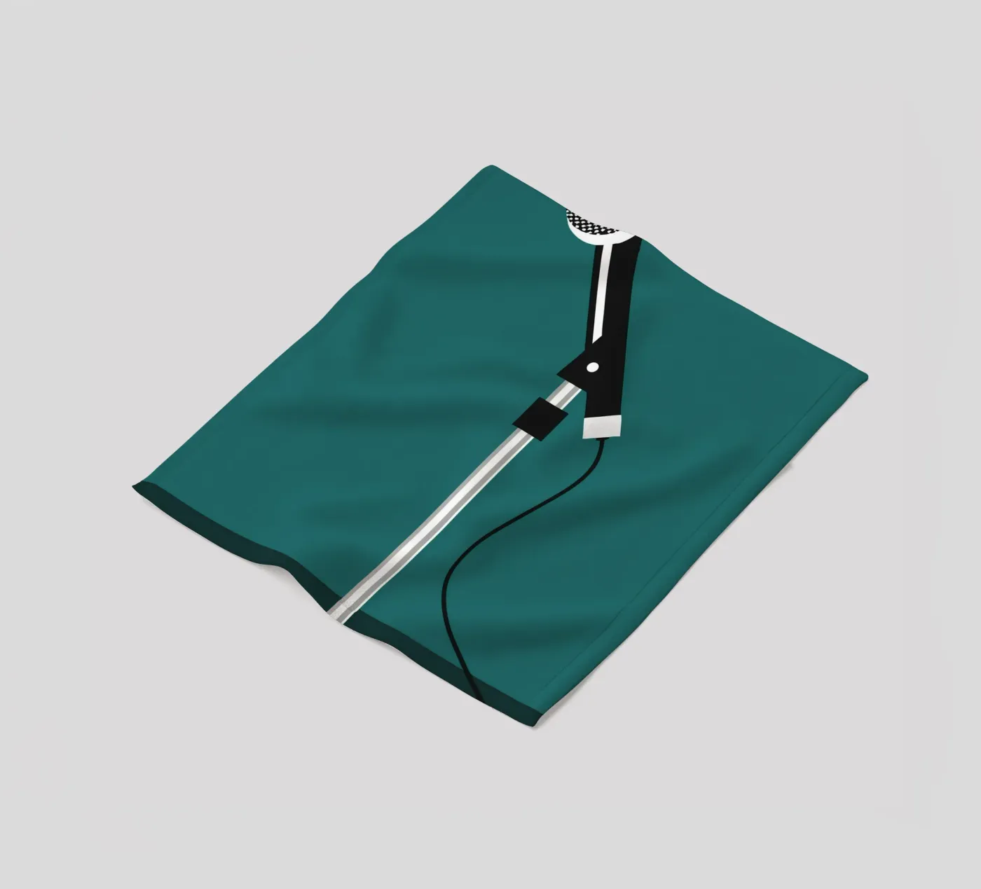 Zangmicrofoon fleecedeken van LOOK DIFFERENT