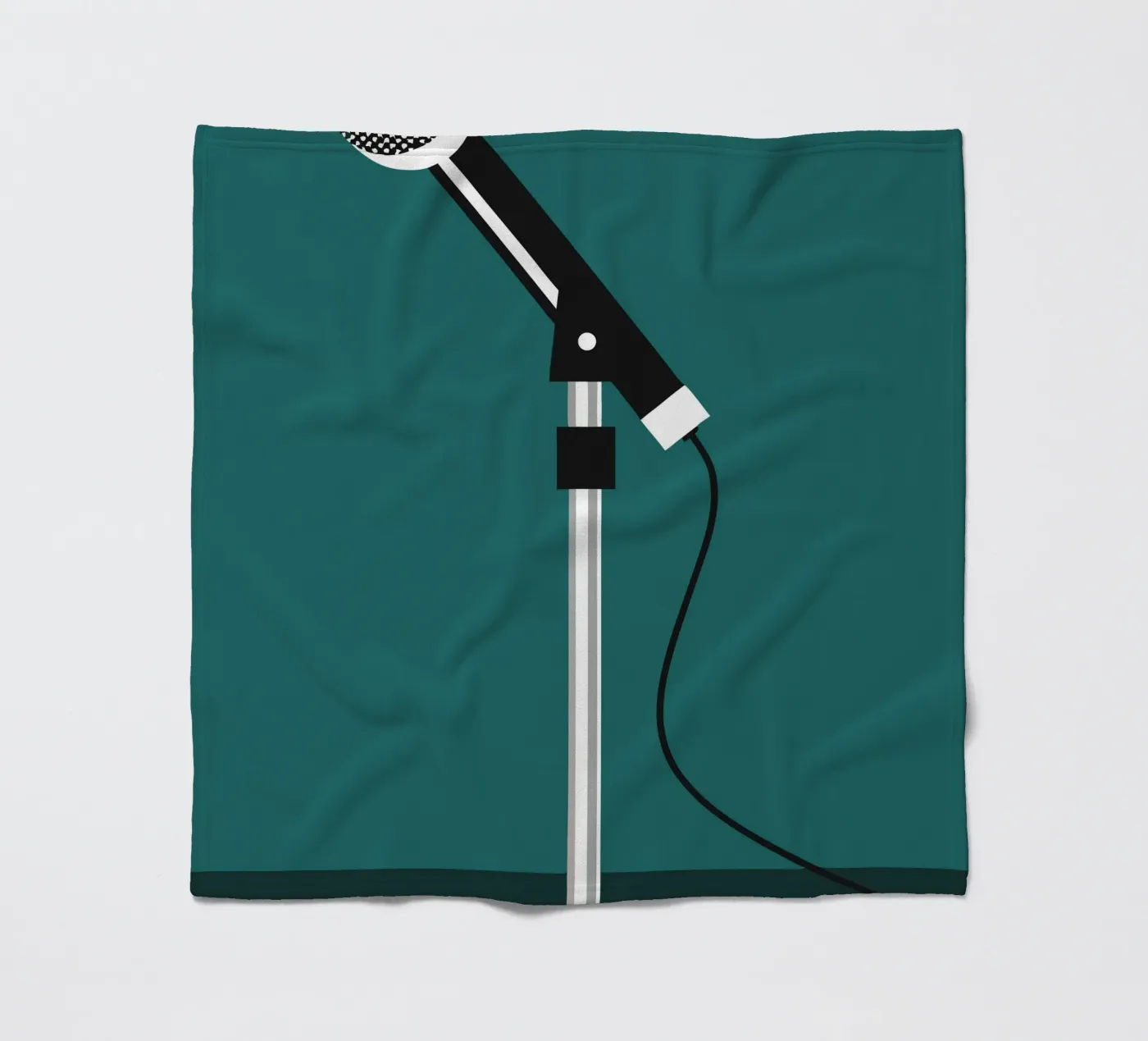 Zangmicrofoon fleecedeken van LOOK DIFFERENT